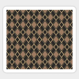 Buffalo plaid-checkered pattern Sticker